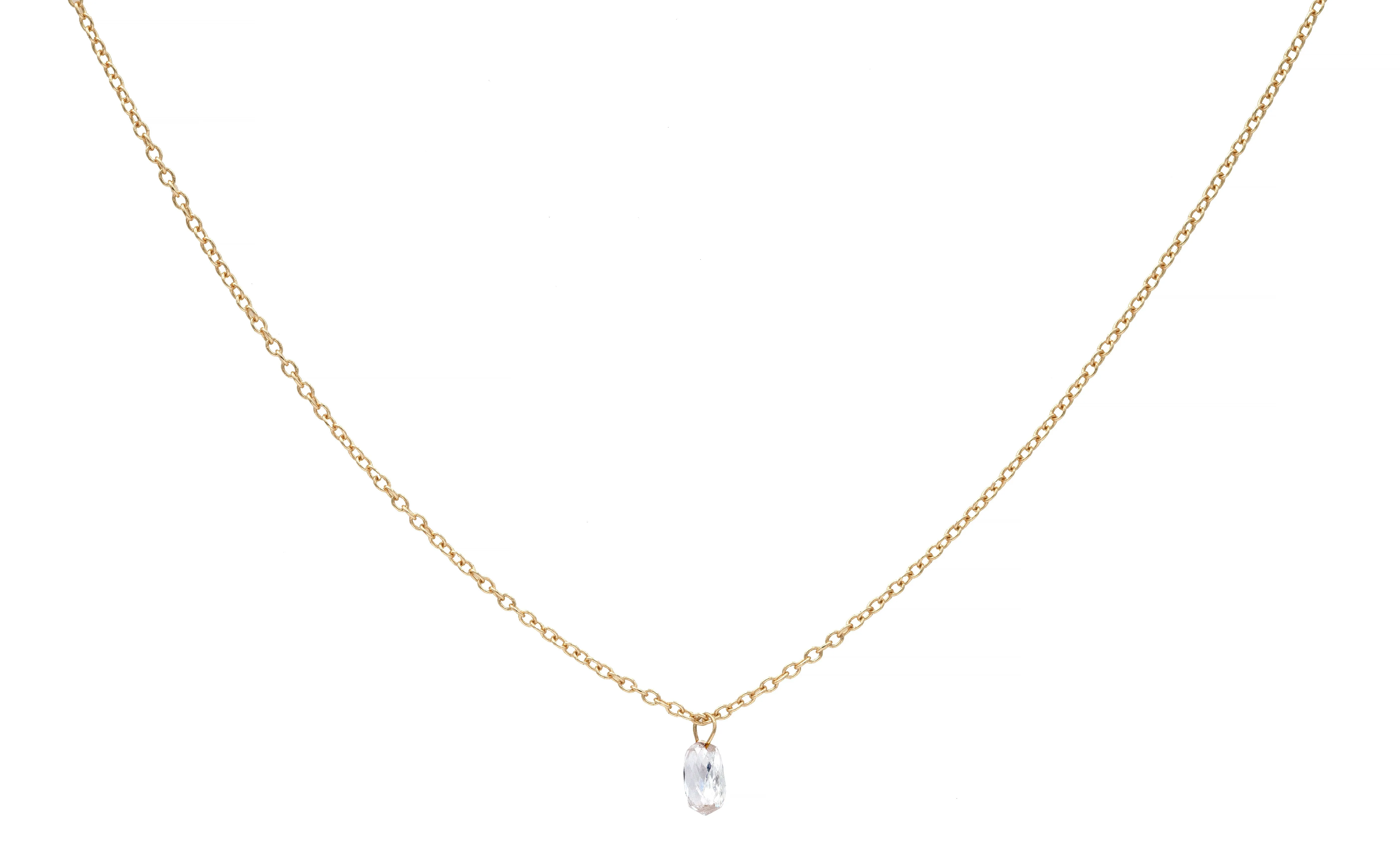 Briolette Diamond Choker