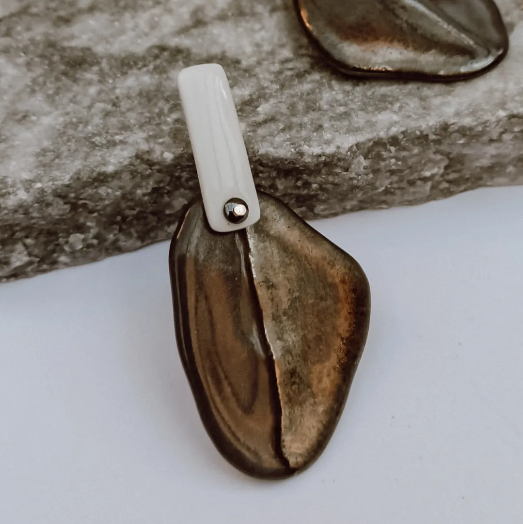 Handmade Porcelain Earrings