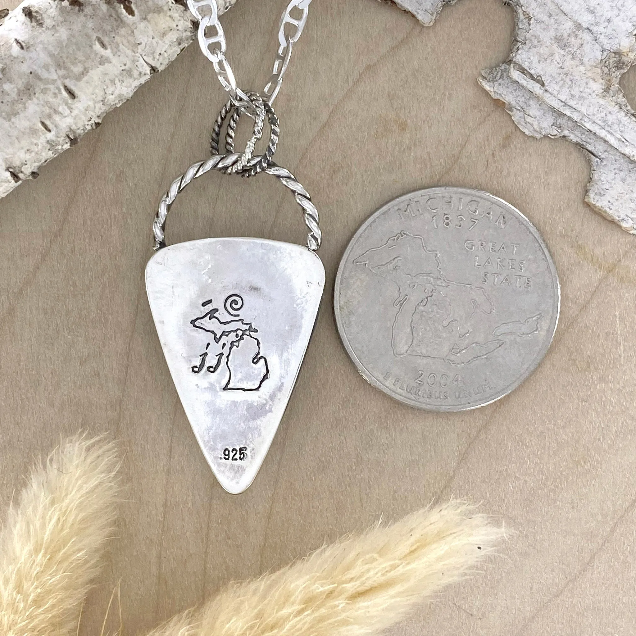 Pegmatite Pendant Necklace