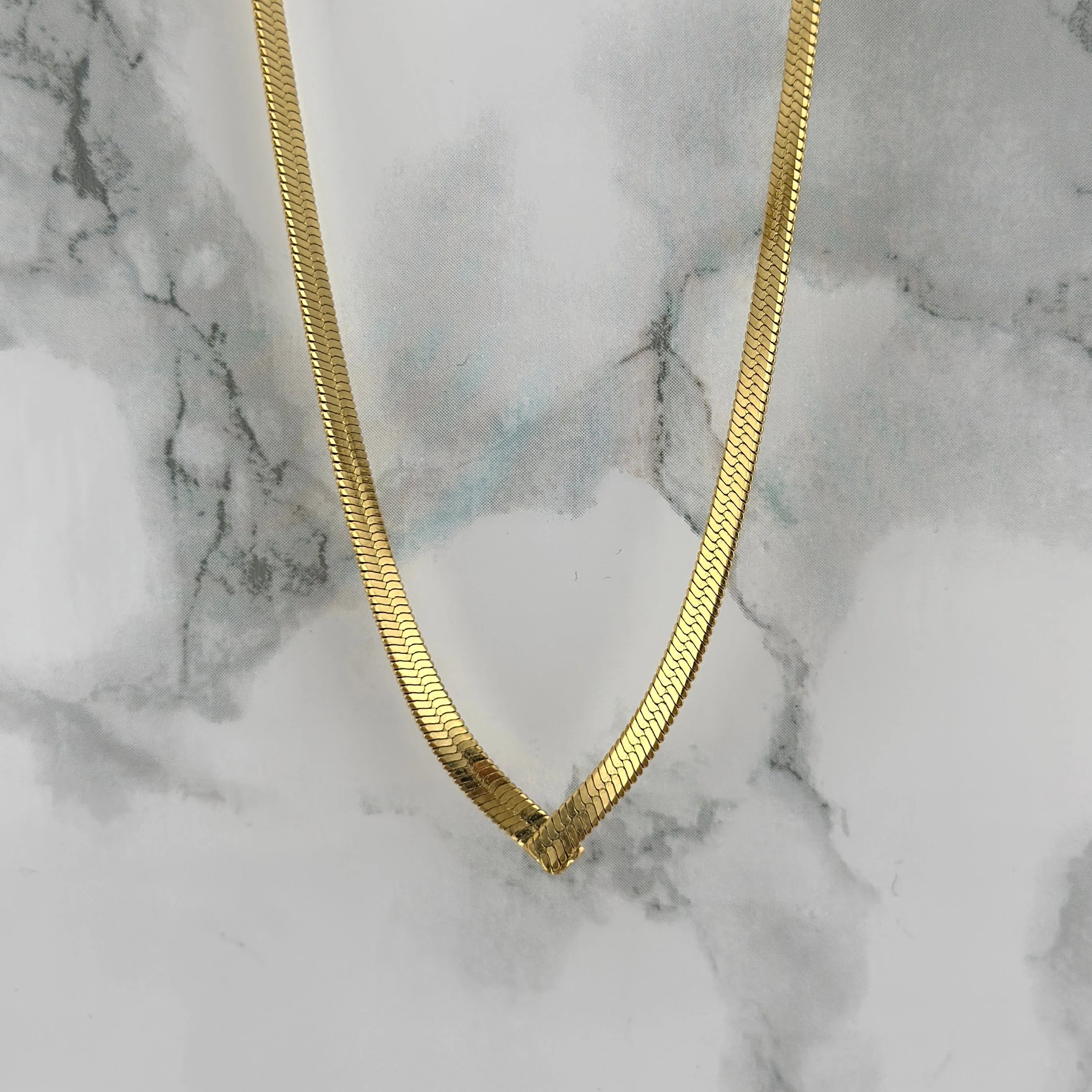 Snake V Necklace