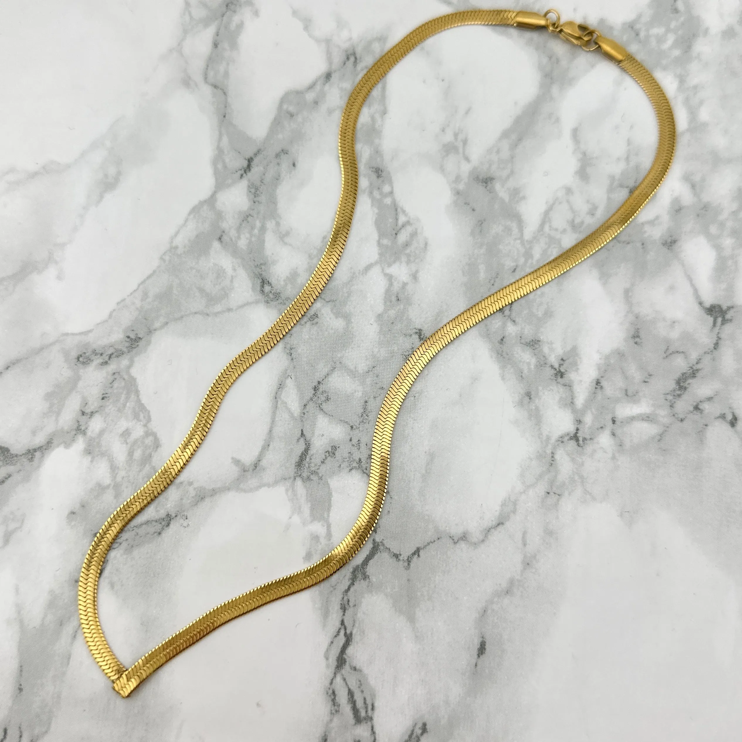 Snake V Necklace