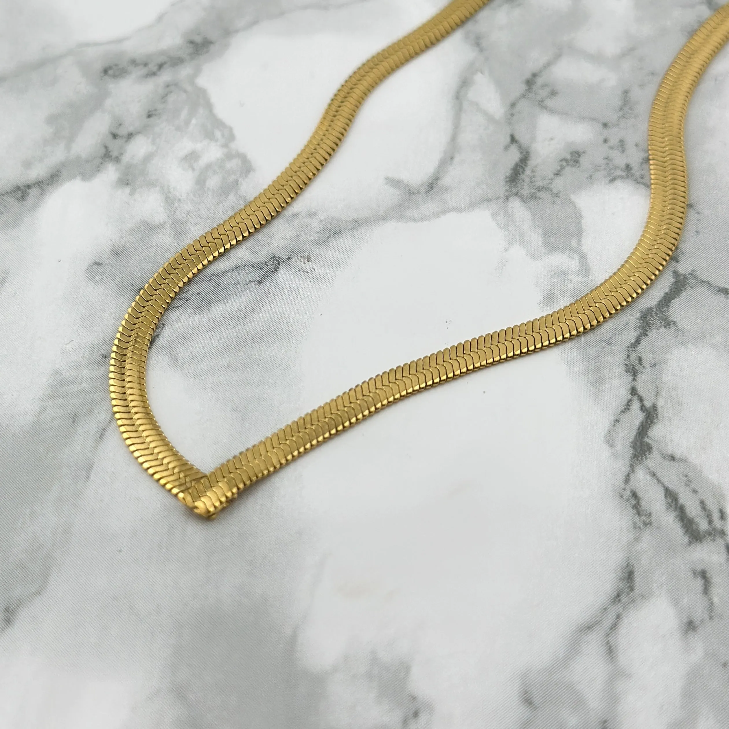 Snake V Necklace