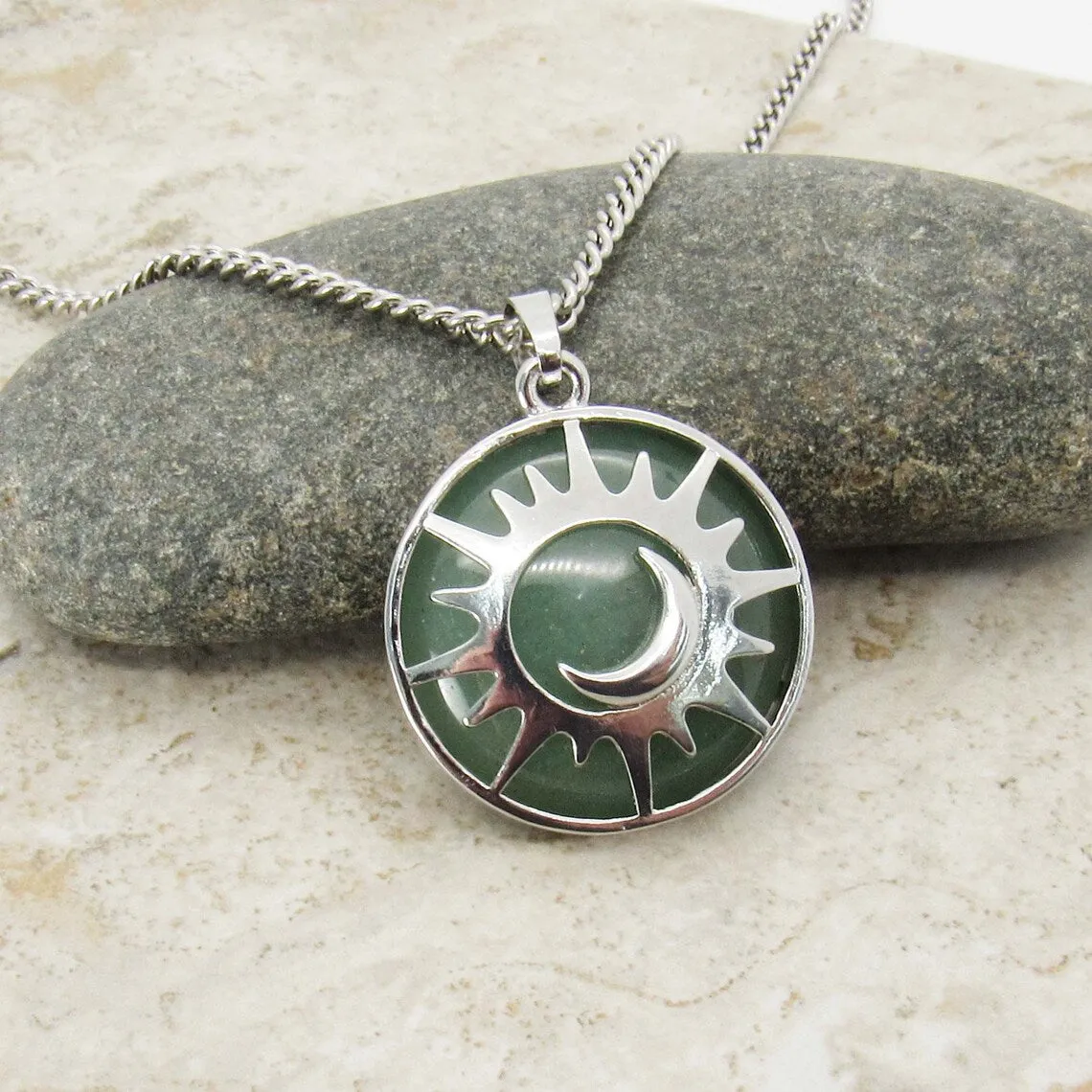 Sun Pendant Necklace