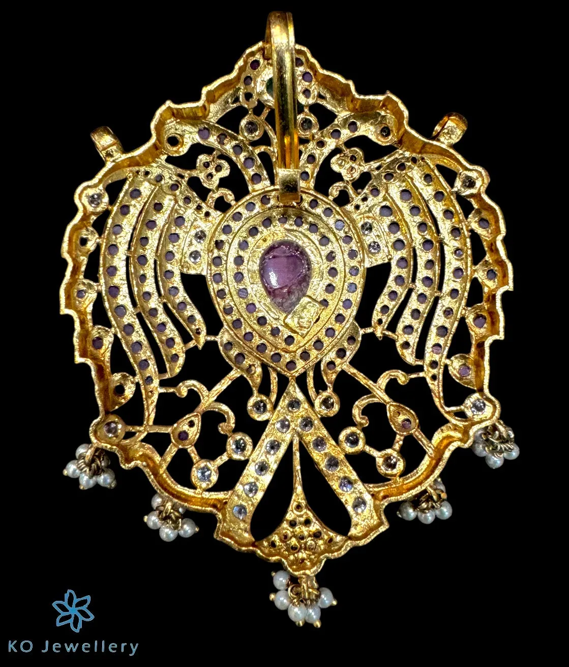 The Nyamali Silver Gandaberunda Pendant