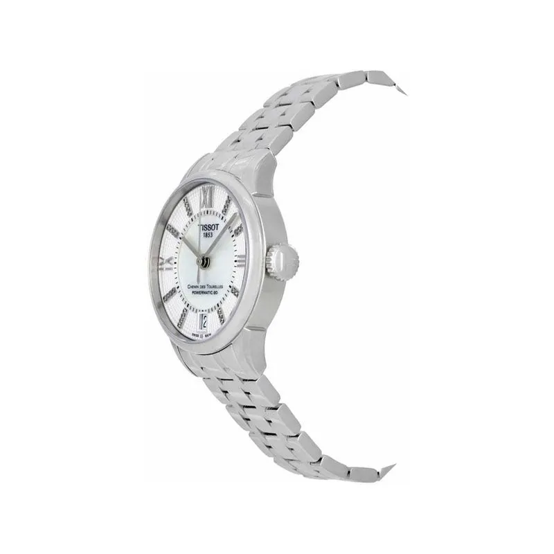 Tissot T0992071111600 Chemin des Tourelles Diamond Lady Watch