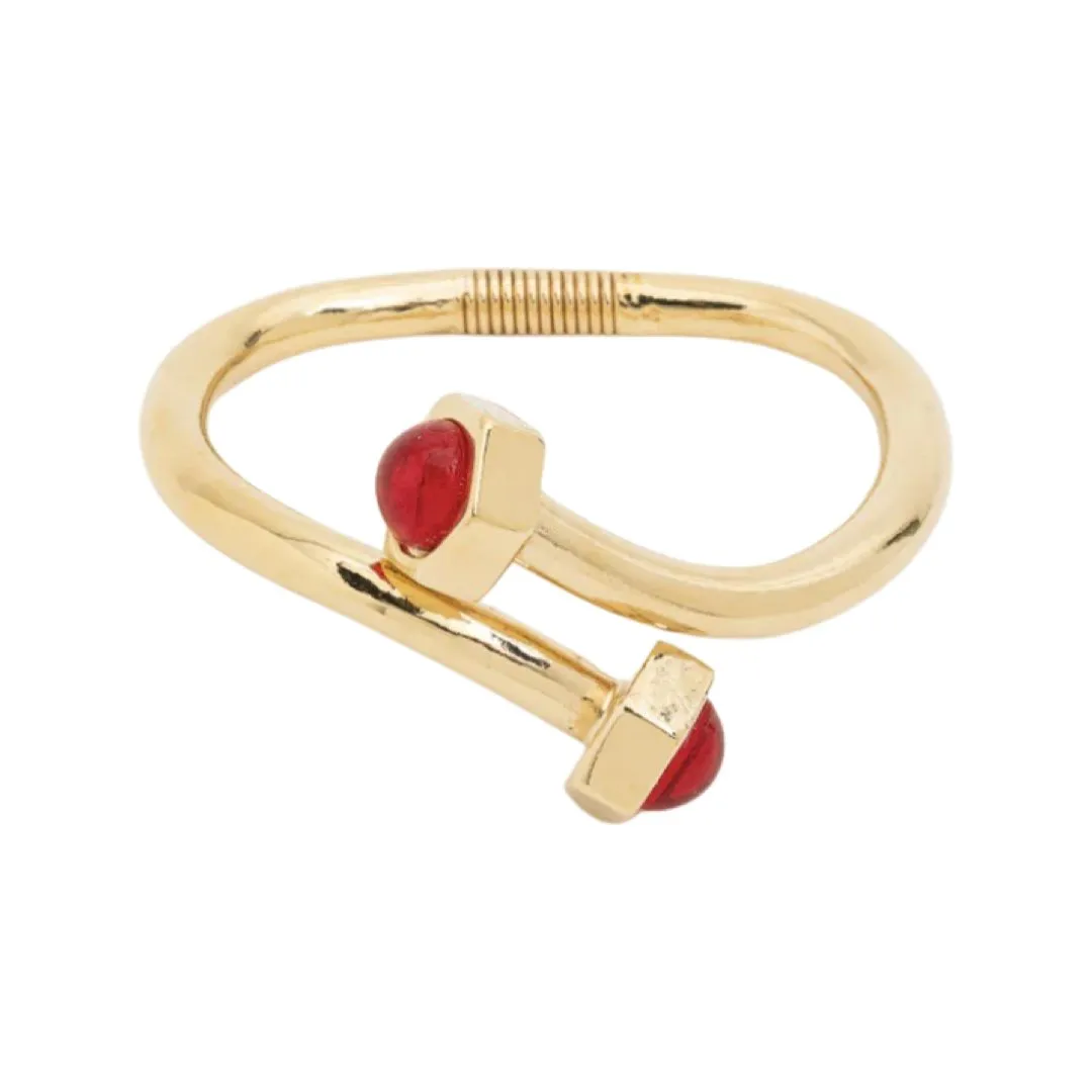TUCCO TUERQUIN RED CRYSTAL BRACELET