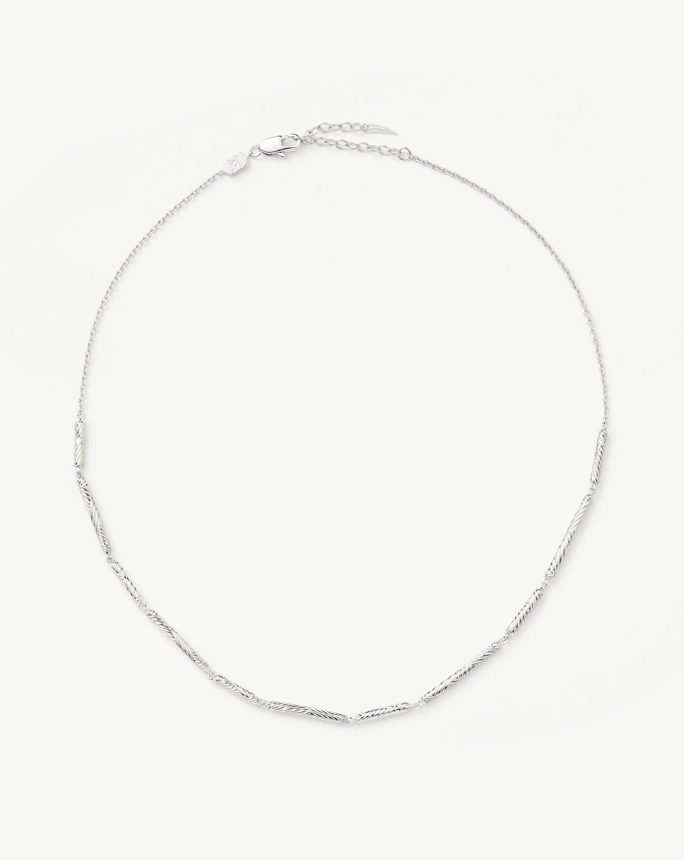 Wavy Ridge Chain Choker