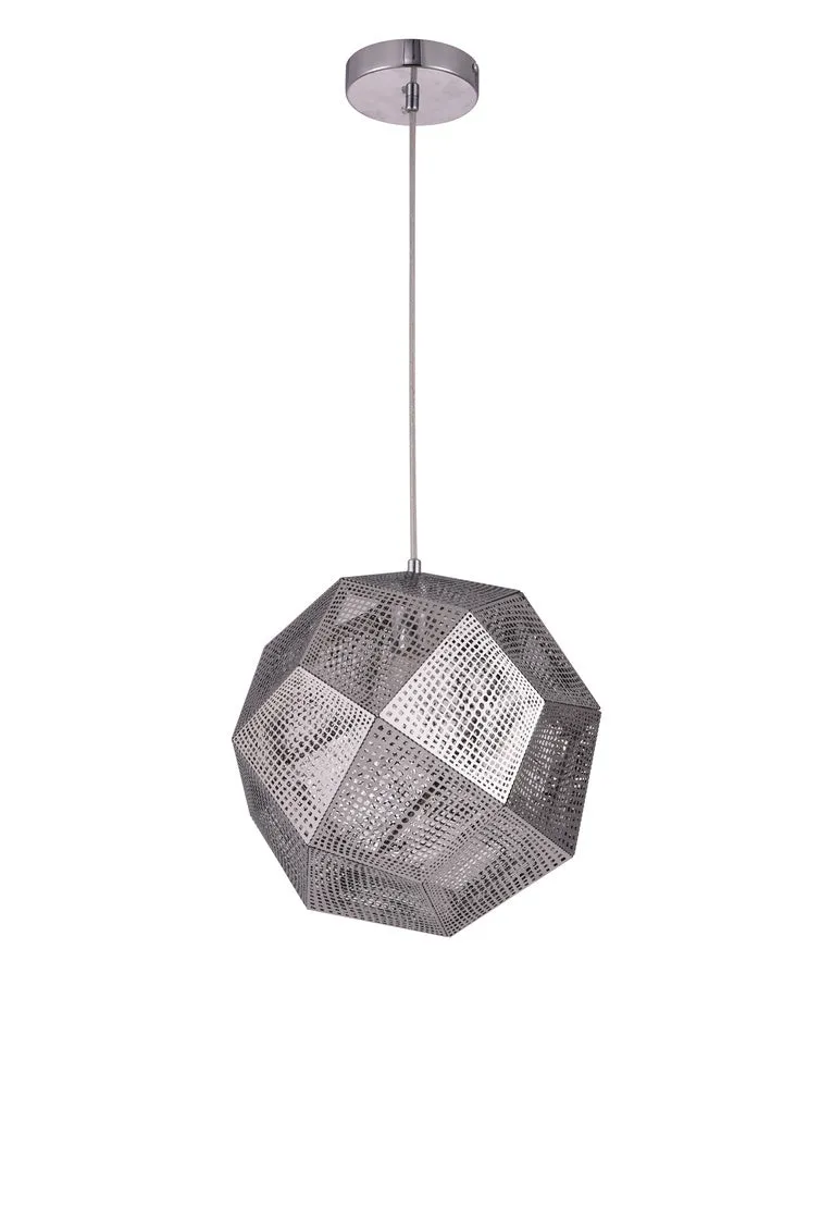 ZC121-PD2051 - Urban Classic: Kronos 1 Light Chrome Pendant